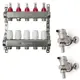Коллекторная группа с расходомерами Ondo Kit BKGWDV05KIT 1"x3/4" евроконус 5 выходов нержавеющая сталь