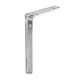 Кронштейн для полки Vormann 11.50x8 см нагрузка до 30 кг цвет хром