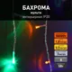 Электрогирлянда комнатная Eurosvet a044085 бахрома 1.8x1.8 м 64 ламп разноцветный 8 режимов работы