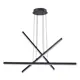 Светильник подвесной светодиодный Odeon Light Od_3890_48l 18 м² нейтральный белый свет цвет черный