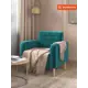 Кресло Monofix Фоксет 82x82.5x72 см велюр цвет изумрудный