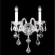 Настенный светильник Crystal Lux 402_2770 цвет серый/серебристый