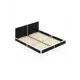 Кровать Solarius Kr140loft-ser-white-orto 145 x 90 x 206 см сосна цвет серый