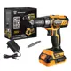 Дрель-шуруповерт аккумуляторная Deko GCD20DU3 SET 4, 20 В Li-Ion 1x2 Ач