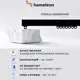 Карниз для штор двухрядный Hameleon 02-02-8-280-15-6, 280 см алюминий, чёрный