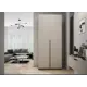 Шкаф распашной Мк стиль ШкБохо001 101x236x51 см ЛДСП цвет дуб крафт серый/кашемир