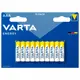 Батарейки Varta energy алкалиновая LR03 ААА 10 шт.