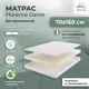 Матрас All'perrino Florence Dante Flor21/70/160Dn 70x160x21 см беспружинный детский