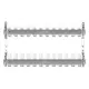 Коллекторная группа Kromwell KW.SM6506125 1"x3/4" евроконус 12 выходов нержавеющая сталь