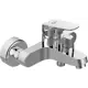 Смеситель для ванны Ideal Standard CERAFLEX B1740AA однорычажный цвет серебро