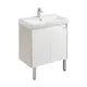 Тумба под раковину подвесная Aquaton 1A2789V0SDB20 63см цвет белый, с раковиной
