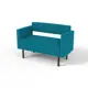 Диван Salon tron Rain divan_rain_06 116x82x51 см велюр цвет синий