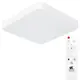 Светильник настенно-потолочный светодиодный Arte Lamp Scena Ar_a2663pl-1wh с пультом управления 7 м² регулируемый белый свет цвет белый