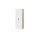 Шкаф распашной Нонтон 80x220x57 см ЛДСП цвет дуб сонома/софт пломбир