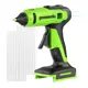 Пистолет клеевой аккумуляторный Greenworks G24GLG НСК, 24 В Li-Ion, без АКБ и ЗУ, комплект 12 стержней