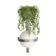 Настенный светильник светодиодный Loft It Jardin 10121w/b dark grey теплый белый (желтый) свет цвет белый/антрацит