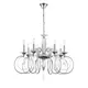 Люстра подвесная Lumion Classi 8032/8 8 ламп 16 м² цвет хром
