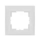 Рамка для розеток и выключателей Кунцево-электро Аксиома 1 пост цвет белый 15 шт.