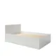 Кровать Adore White Series 132x90x206 см ДСП цвет белый