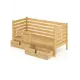 Кровать Solarius Det-spin80-180-full-2yash 90 x 101 x 190 см сосна цвет бежевый