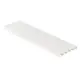Нащельник Winplast ПВХ на клипсаx 95x10x1300мм цвет белый