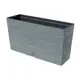 Кашпо Furu case m Prosperplast d 77 см 41 см 72 л полипропилен серый/серебристый без автополива