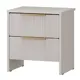 Тумба прикроватная Bts Пандора ТБ-12 45x48x35 см 2 ящика ЛДСП цвет кашемир