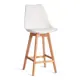 Барный стул Tetchair Tulip bar 4 шт 47x104x47.5 см цвет белый