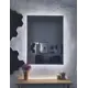 Зеркало для ванной ALFA MIRRORS Ek-68AVzVh с подсветкой прямоугольное 60x80см, бесконтактное управление, подогрев