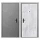 Входная дверь Такт-тайм Уют 4 левый 190x85см цвет антик серый/цемент светлый