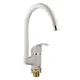 Смеситель для кухни Diadonna D99-770102WG поворотный излив 22.5 см цвет хром, бежевый