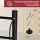Полотенцесушитель электрический Vimarr Kaskad PSK-VMRKe58BL 500x800 мм 220 Вт лесенка цвет черный
