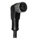 Кабель Prompower с разъёмом M12 угловой 4-pin KJT-J12A4-LY 2 м