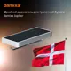 Держатель для туалетной бумаги Damixa Jupiter DA77341900 двойной с полочкой хром