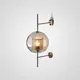Настенный светильник Imperiumloft Catch wall ball d55 steel 189444-26 цвет коричневый