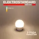 Лампа светодиодная Elektrostandard BLE2763 E27 230 В 9 Вт груша матовая 850 Лм нейтральный белый свет