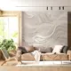 Фотообои флизелиновые Urban Style 3D Ветер крем UST5839, 200x180 см