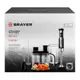 Погружной блендер Brayer 1263br 5 скоростей цвет серебристо-черный