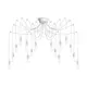 Люстра-паук Loft It Spider Lf_loft1162w_16 16 ламп 25.14 м² цвет белый