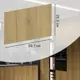 Фасад для кухонного ящика Верея 39.7x25.3 см Delinia ID ЛДСП цвет светлое дерево