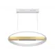 Светильник подвесной светодиодный Ambrella Light Comfort с пультом 10.08 м² регулируемый белый свет цвет белый/золото