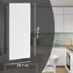 Фасад для кухонного шкафа Токио 29.7x76.5 см Delinia ID МДФ цвет белый
