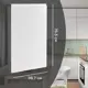 Фасад для кухонного шкафа Токио 39.7x76.5 см Delinia ID МДФ цвет белый