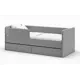 Кровать Romack Donny2 77x60.5x70 см ДСП цвет серый