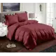 Комплект постельного белья Tango Dream Fly 1.5 спальный полисатин наволочки 50x70 - 1 шт 70x70 - 1 шт бордовый DF01-532