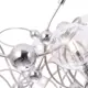 Люстра подвесная Crystal Lux Medusa sp30 chrome 30 ламп 17 м² цвет хром