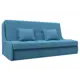 Диван раскладной Лига диванов Риттэр 175x92x104 см рогожка цвет голубой