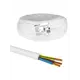 Провод Tdm electric ПРКС 2x1.5(N) 10 м цвет белый