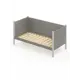 Кровать Solarius Тахта реечное основание svetser90-170plat 100 x 101 x 180 см дерево цвет светло-серый, платиновый