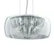Светильник подвесной Ideal lux Audi 018744 11 ламп 10 м² цвет хром, прозрачный